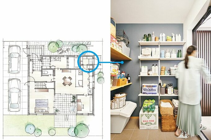 旭化成ホームズの大型ストックスペース「スマートクローク」