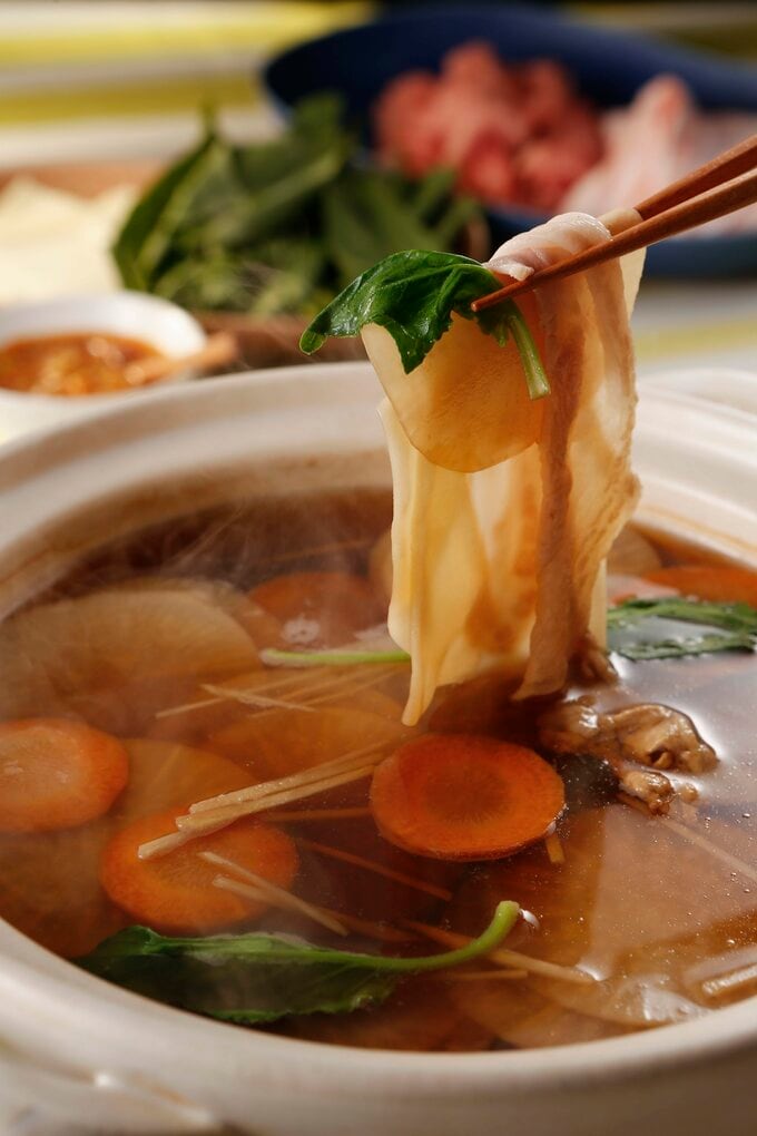 ウーロン茶の極上豚しゃぶ