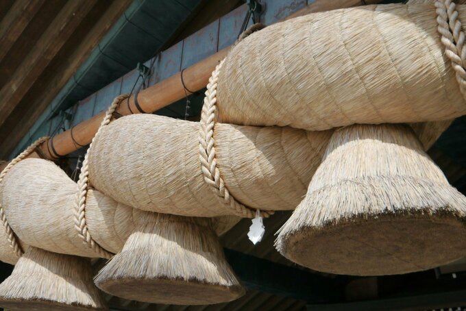 出雲大社のしめ縄