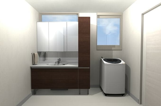 リネン庫つき洗面台を選ぶ