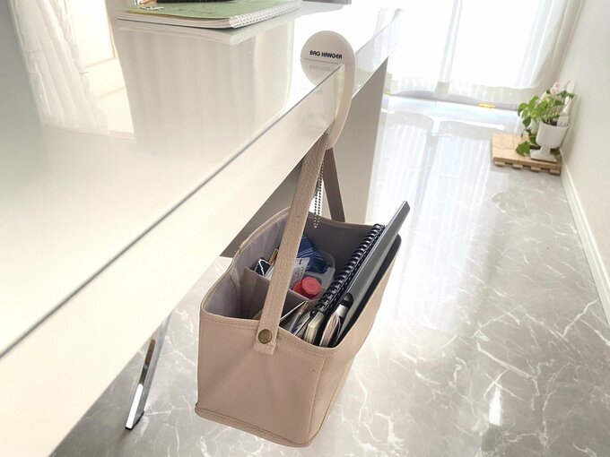 つり下げて収納