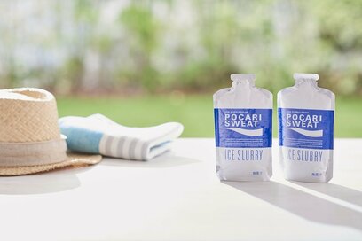 凍らせて飲む、新感覚ポカリ！家族みんなの熱中症対策に