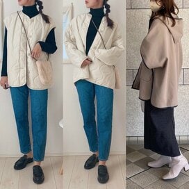 40代にうれしいGUのアウター2つ。今から「重ね着」テクで真冬まで着倒す