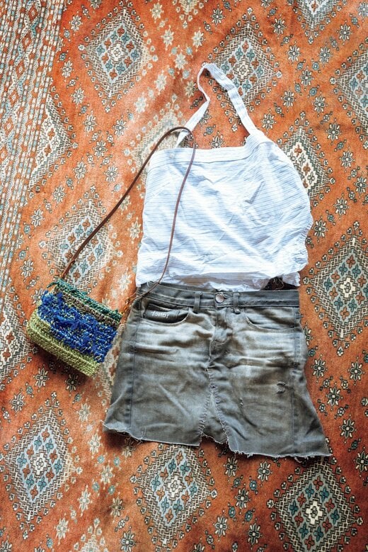 リメイクした洋服