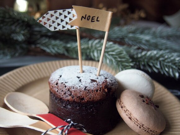 スイーツにマスキングテープ