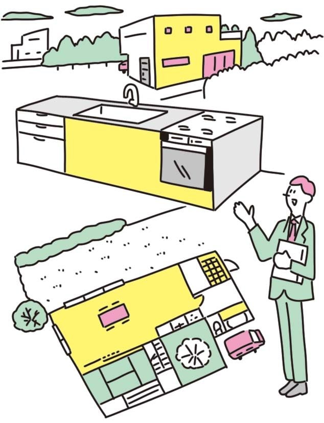 相談員の様子イラスト