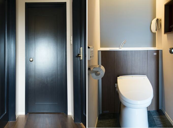 2階踊り場とトイレ