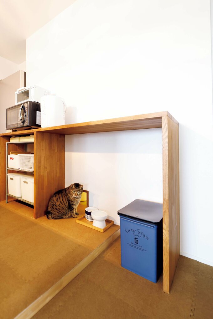 キャットスルーを設置