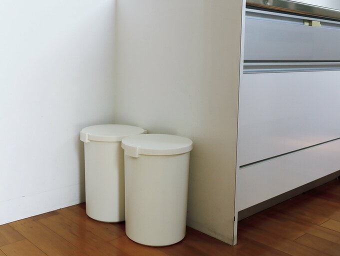 キッチンに置いたゴミ箱