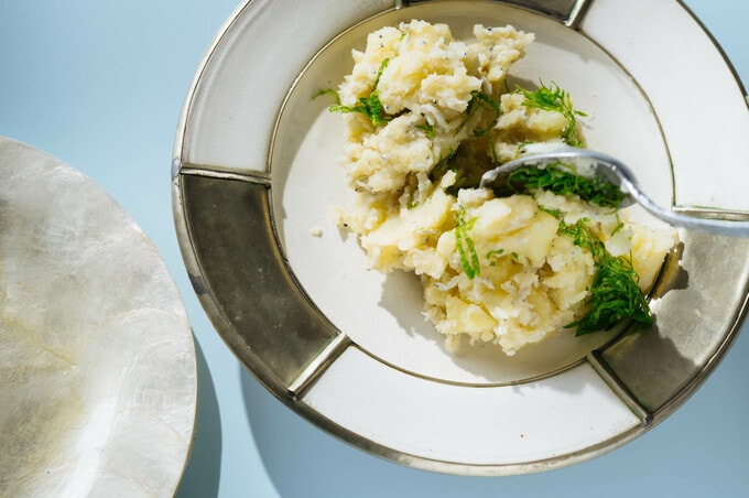 しらすと大葉のポテトサラダ