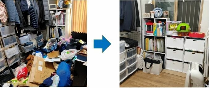 片づけ講座のBefore→After
