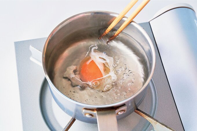 ポーチドエッグをつくるコツ