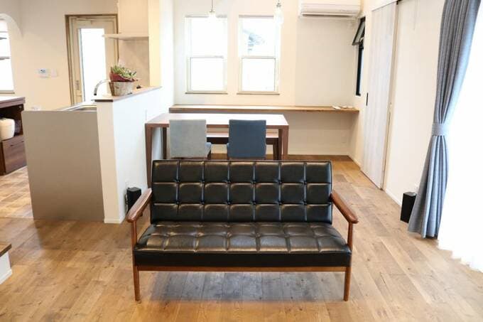 片づいたリビング&ダイニング