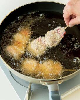 バッター液のつくり方。揚げ物が簡単、しかもカリッ！