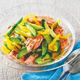 下味冷凍で簡単調理！「鮭のハニーマスタード漬け」