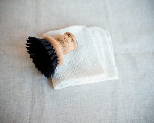 環境に優しく、汚れ落ちもいいふきんを愛用