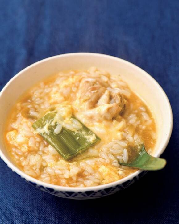 ザーサイ鍋にご飯