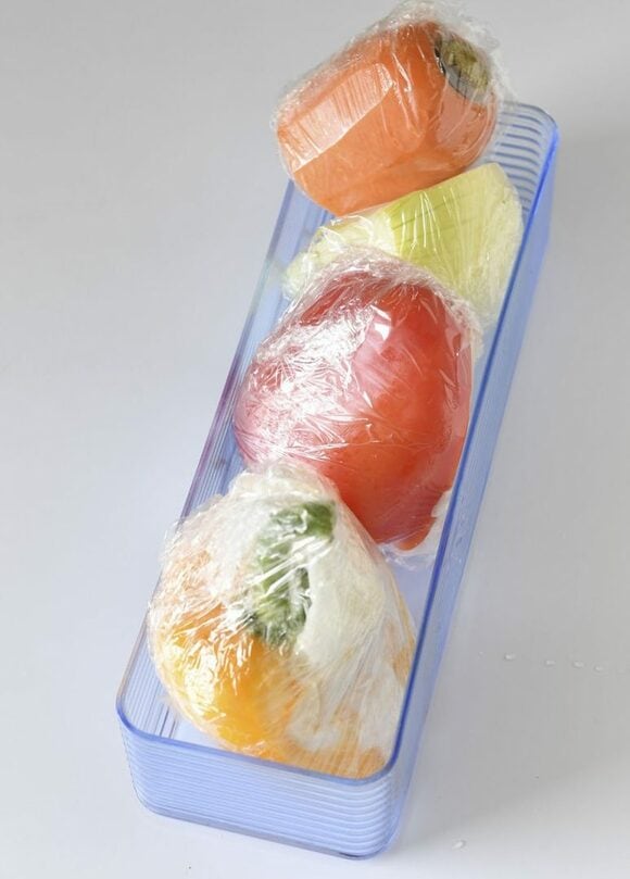 半端野菜ラップに