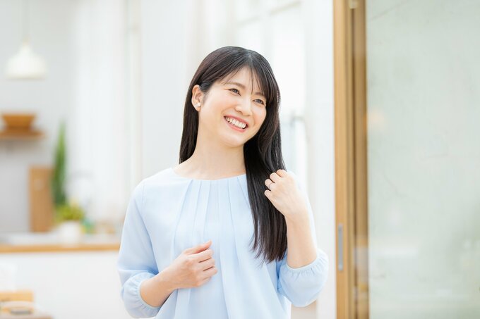 艶髪を手に入れて大満足の安河内さん