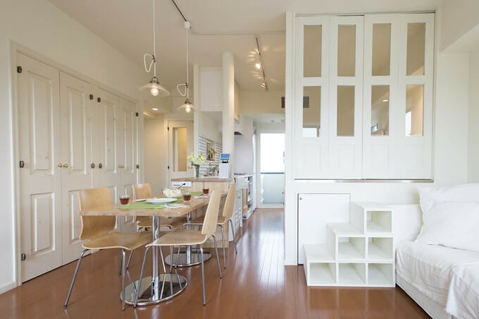 キッチン中心のLDK