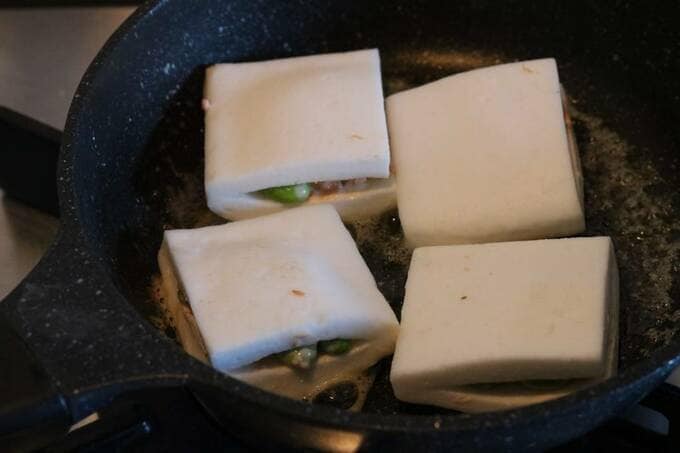 両面をサッと焼き