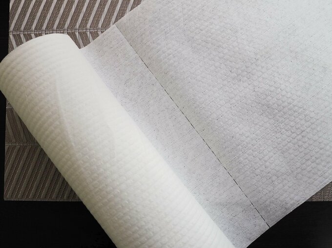 キッチンタオルのミシン目