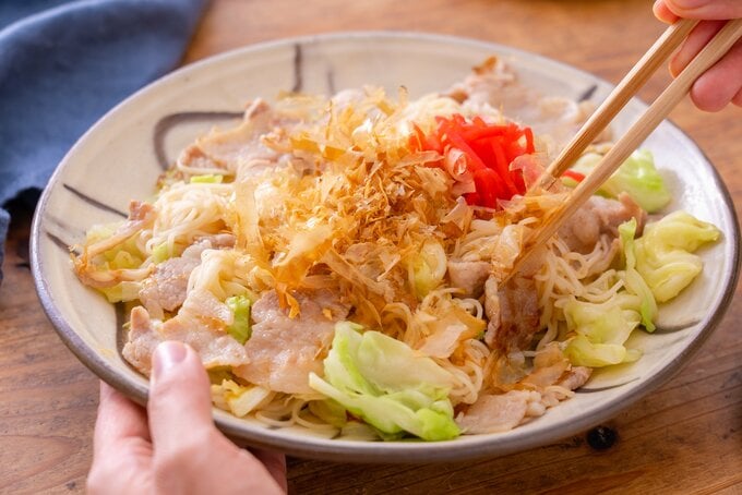 そうめんチャンプルー