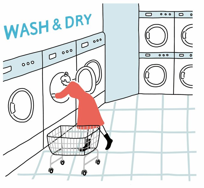 大ブーム!「コインランドリー」の世界