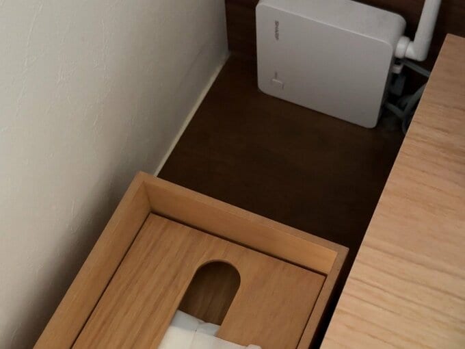 家具と家具の隙間