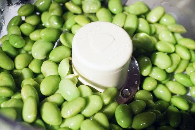 むいた枝豆