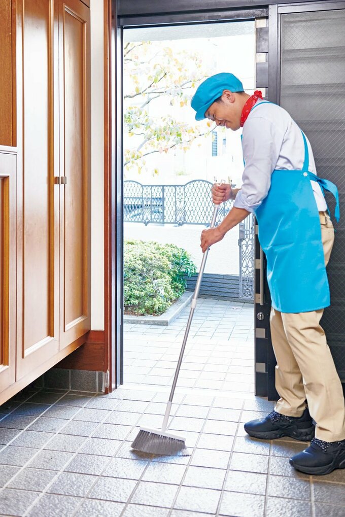 玄関ほうき