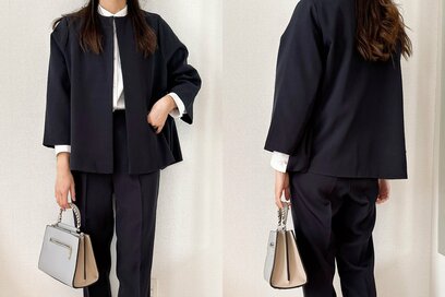 「coca」5990円のセットアップがすごい。オンオフ使える着まわしコーデ6つ　