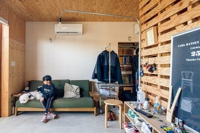 土間スペースでDIYやバーベキューだって！やりたいことが自由にできちゃう戸建てリノベ