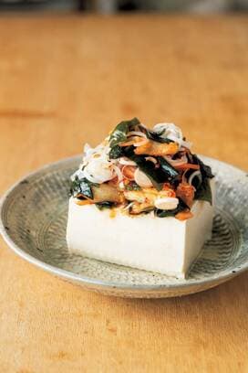 免疫力アップの「ワカメキムチ」を常備菜に。豆腐やご飯と食べると美味