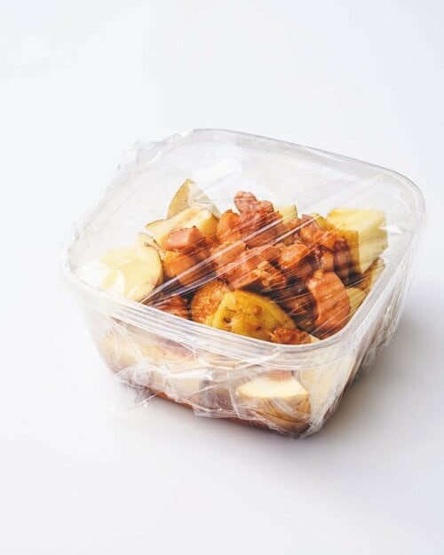 タッパーに材料