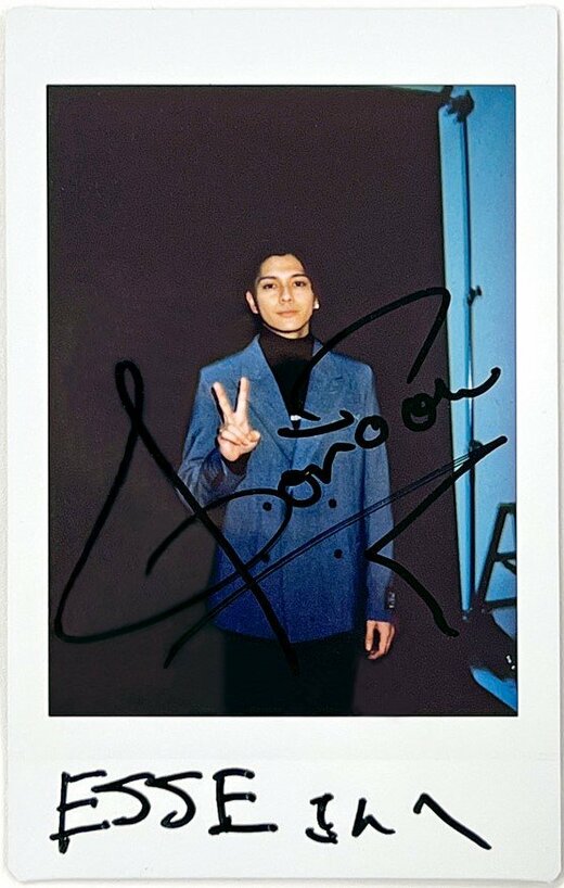 眞栄田郷敦さんのチェキ