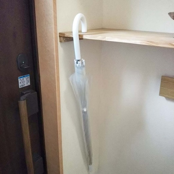 傘立て代わりにする
