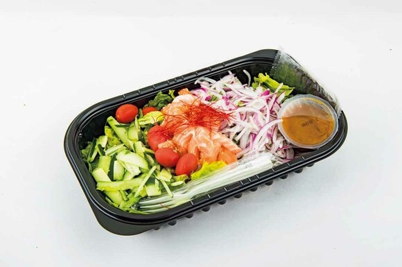 サーモンチョレギサラダ