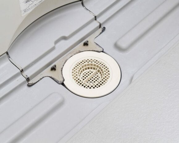 排水口はカバーしない