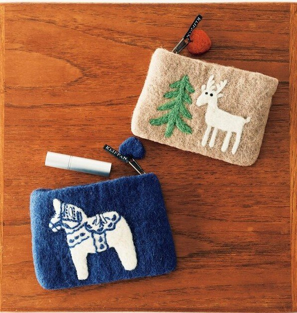 フェルトポーチ