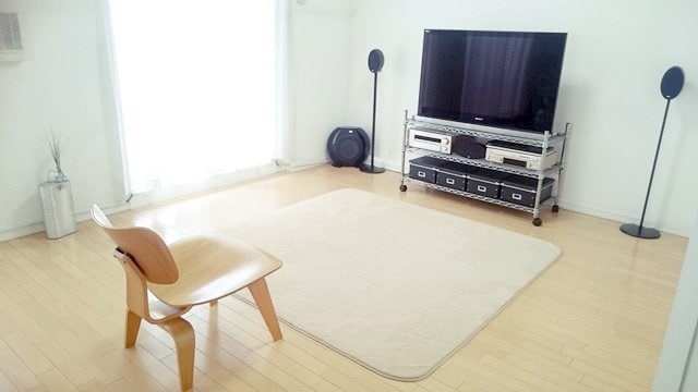 すっきりしたリビング