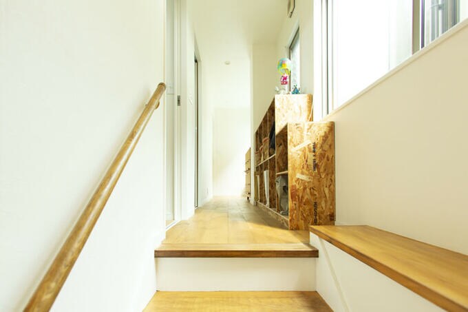 個室３つを収めた２階