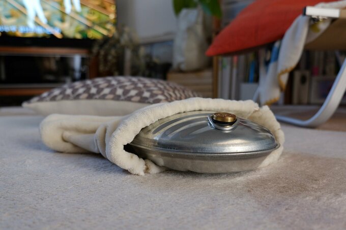 袋に入ったゆたんぽ