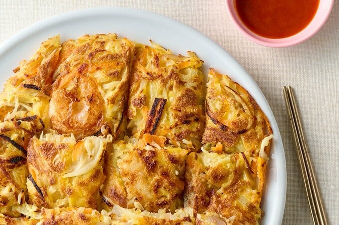 海鮮ダイエットチヂミ