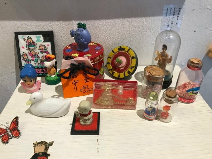 捨てられない置物たち