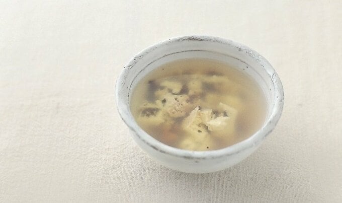 豆腐とゆかりのスープ