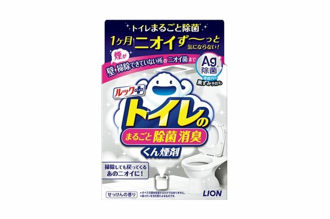 ルックプラストイレのまるごと除菌消臭くん煙剤のパッケージ