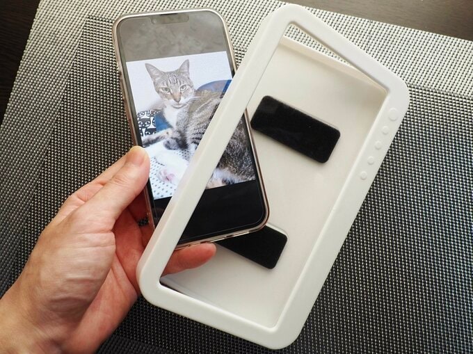 スマホをセット