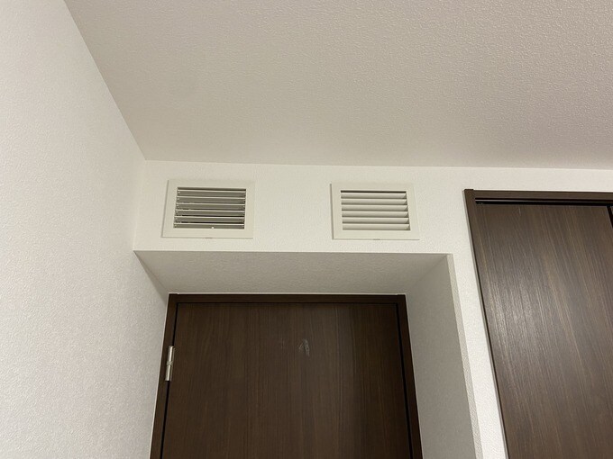 全館空調システムの吸い込み口