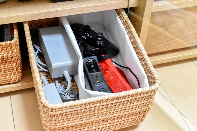 オモチャやゲームを収納